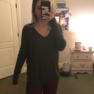 Green sweater